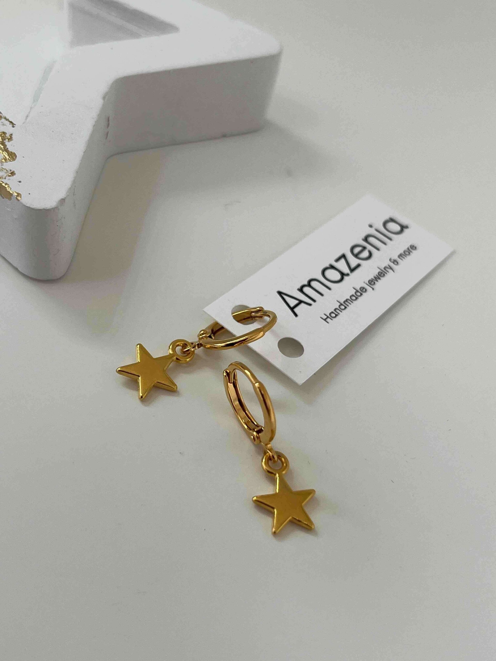 Mini Star Earrings